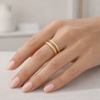 Dual Line Ring