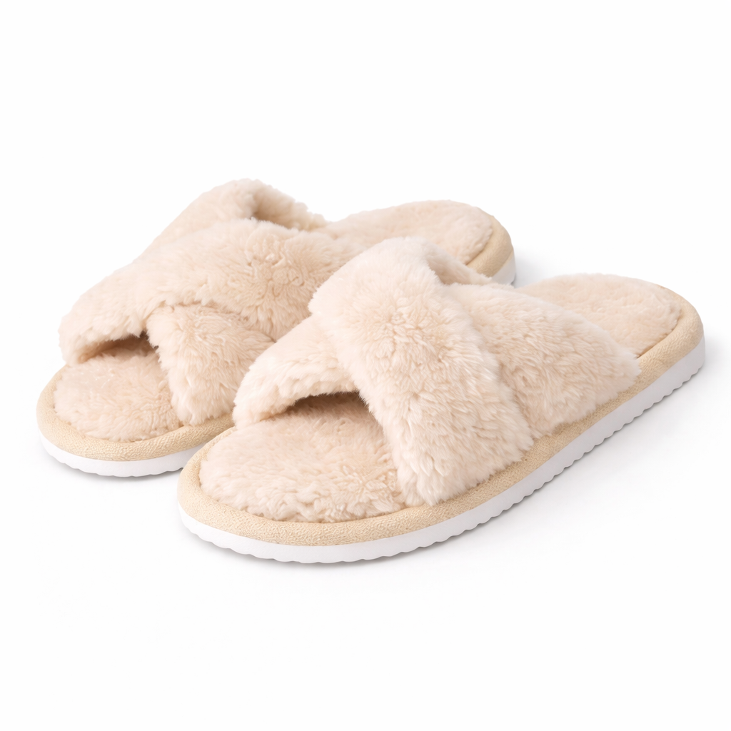 PlushCross Slippers