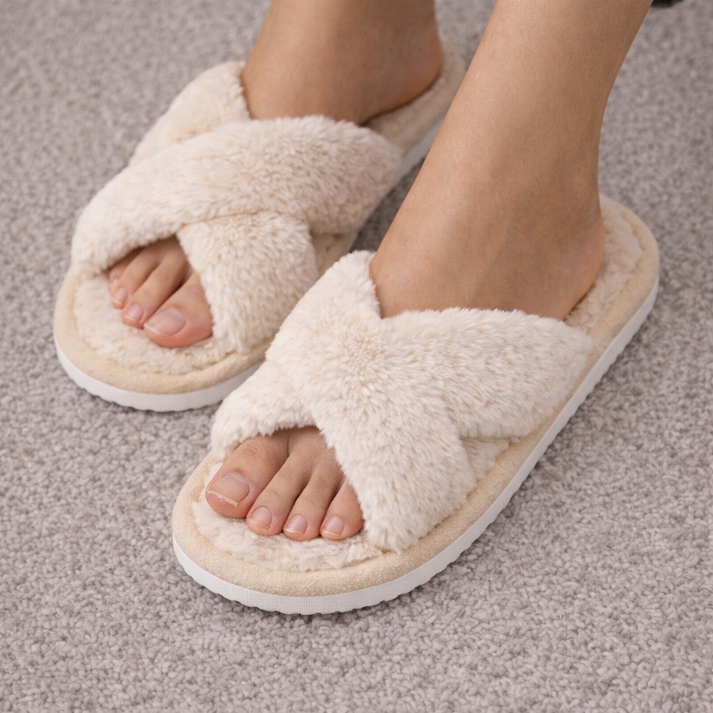 PlushCross Slippers