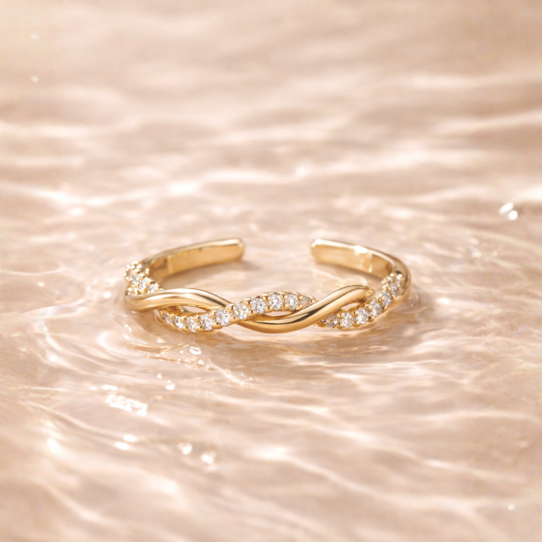Infinity Twist Ring