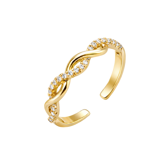 Infinity Twist Ring